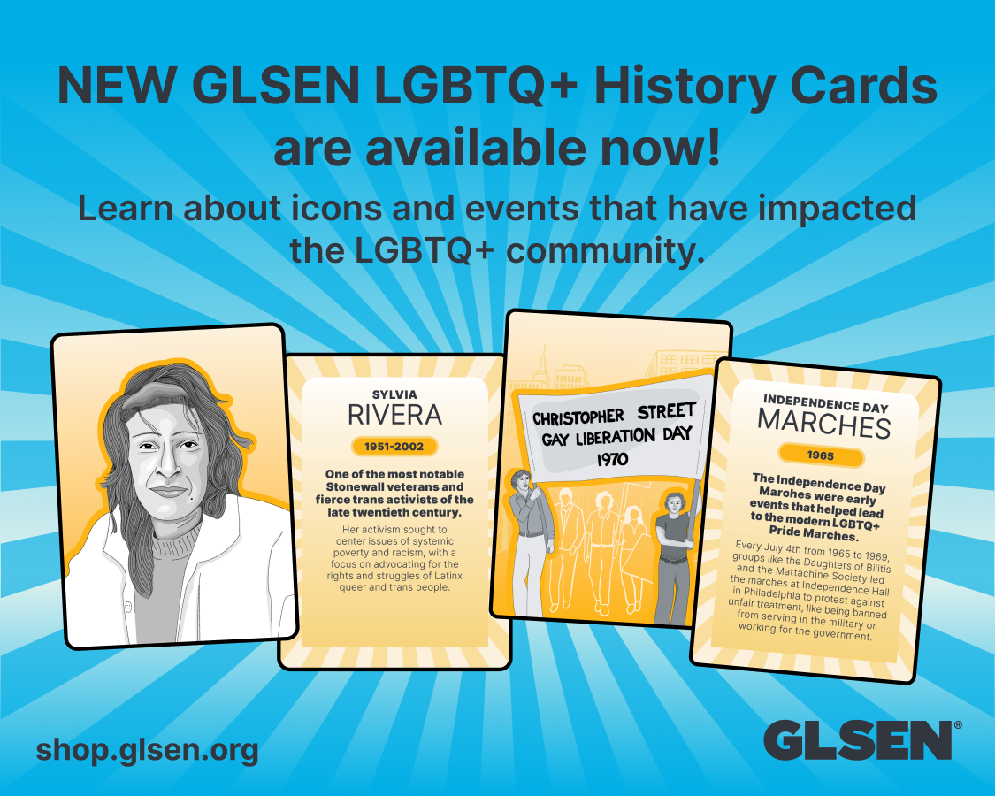 LGBTQ+ History Flash Cards are available for preorder now! 